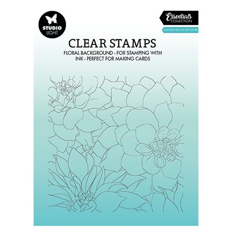 Szilikonbélyegző , Dahlia background Essentials nr.323 / SL Clear Stamps (1 csomag)