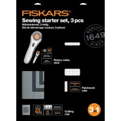   Fiskars patchwork / varró kezdőkészlet, Sewing Starter Set (1 csomag)