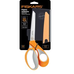   Fiskars RazorEdge Softgrip™ olló, 23 cm, Scissors Fabric Softgrip RazorEdge 23cm (1 csomag)