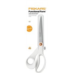   Fiskars Functional Form nagyméretű általános olló, 25 cm, fehér, Scissors Universal Functional Form Large 24cm White (1 db)