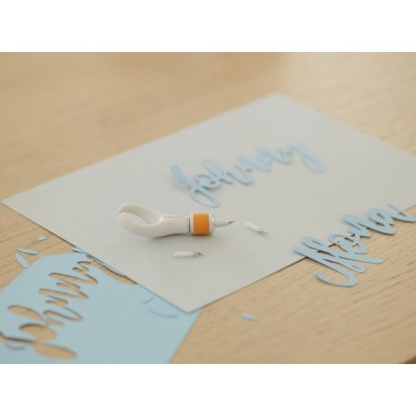 Fiskars Softgrip® forgókés, hegyes végű, Swivel Knife FingerTip Softgrip (1 db)