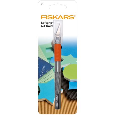 Fiskars kézműves szike, Art Knife Softgrip Heavy Duty (1 db)