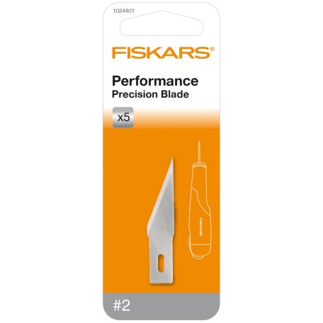 Fiskars Precíziós pótpenge N2, Art Knife Blade 2 Precision Refill (5 db)
