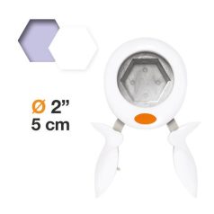   Fiskars kézi mintalyukasztó, Squeeze Punch Hexagon XL (1 db)