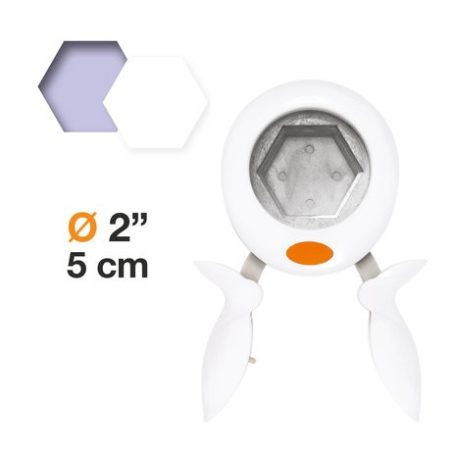 Fiskars kézi mintalyukasztó, Squeeze Punch Hexagon XL (1 db)