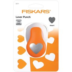 Fiskars mintalyukasztó, Lever Punch Heart M (1 db)
