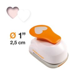 Fiskars mintalyukasztó, Lever Punch Heart M (1 db)