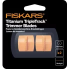 Fiskars pótpenge titánium pengével, Paper Trimmer Blades TripleTrack Titanium Straight Cutting (2 db)