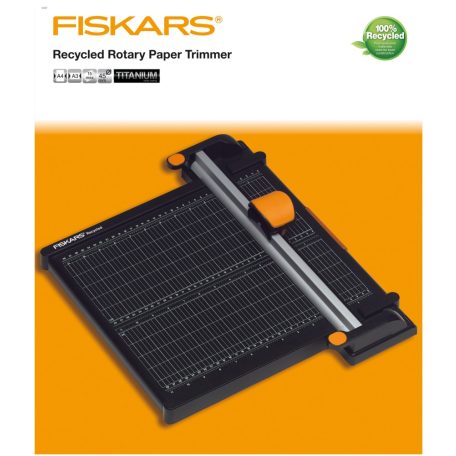 Fiskars vágóasztal A4, Paper Trimmer Rotary A4 Ø45mm Recycled (1 db)