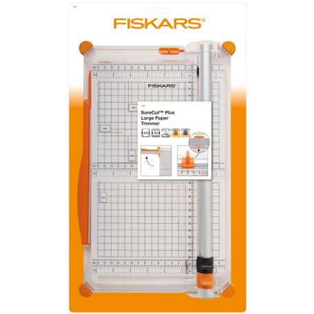 Fiskars vágóasztal A4, Paper Trimmer Large SureCut Plus A4 (1 db)