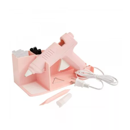 Ragasztópisztoly ,  Pink EU-plug/ WRMK Maker's glue gun kit (1 csomag)