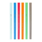 Kéthegyű filctoll készlet, Rio de Janeiro Expression Series / Bruynzeel Fineliner / Brush Pen set (6 db)