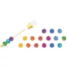 Ecset , Beaded brush kit / Jane Davenport Brust (1 db)