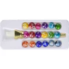 Ecset , Beaded brush kit / Jane Davenport Brust (1 db)