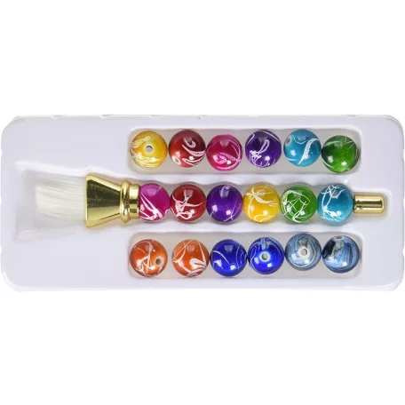 Ecset , Beaded brush kit / Jane Davenport Brust (1 db)