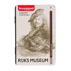   Bruynzeel Grafit ceruza készlet , Rijn Museum / Bruynzeel Graphite pencils (12 db)