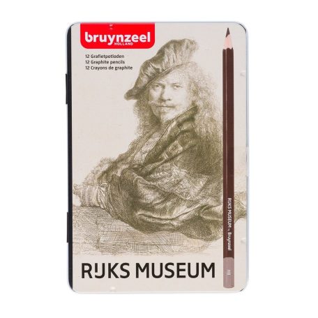 Bruynzeel Grafit ceruza készlet , Rijn Museum / Bruynzeel Graphite pencils (12 db)