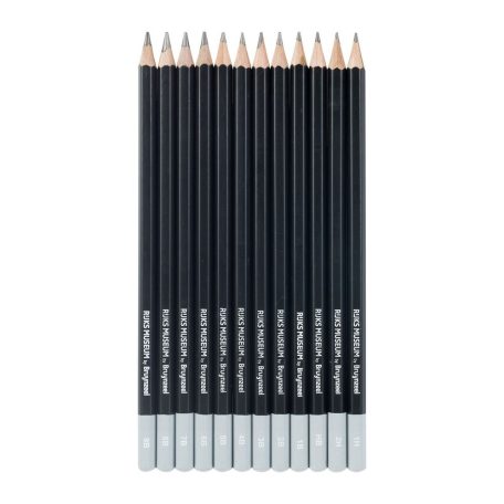 Bruynzeel Grafit ceruza készlet , Rijn Museum / Bruynzeel Graphite pencils (12 db)