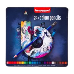   Bruynzeel színesceruza készlet , tin 24 / Bruynzeel Color pencils (24 db)