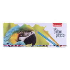  Bruynzeel színesceruza készlet , Parrot tin 45 / Bruynzeel Color pencils (45 db)