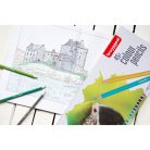 Bruynzeel színesceruza készlet , Parrot tin 45 / Bruynzeel Color pencils (45 db)