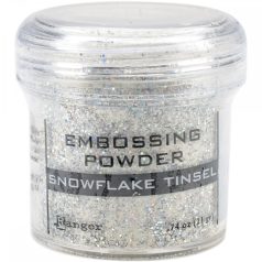   Domborítópor , Snowflake tinsel / Ranger Embossing Powder (1 db)
