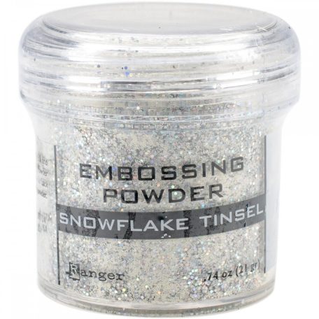 Domborítópor , Snowflake tinsel / Ranger Embossing Powder (1 db)