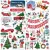 Carta Bella Matrica 12" (30 cm) - White Christmas - Element Sticker (1 db)
