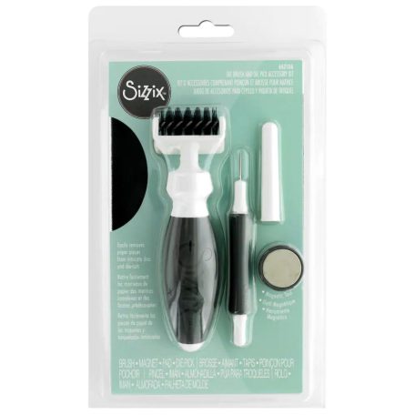 SIZZIX vágósablon tisztító henger 662106, Die Brush & Die Pick Accessory Kit / Sizzix Making Tool (1 csomag)