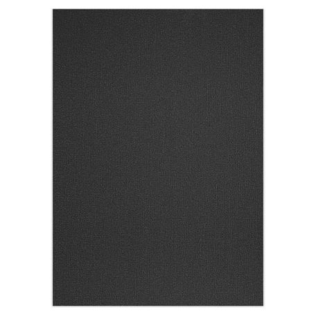 Alapkarton A4, Black / Ursus Structure cardboard (25 ív)