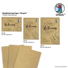 Papírtömb A6, Elephant Skin Kraft/ Ursus Handlettering Papier (10 ív)