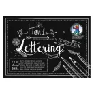 Papírtömb A6, Black Fekete/ Ursus Handlettering Papier (25 ív)