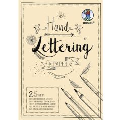   Papírtömb A4, Creme Krém/ Ursus Handlettering Papier (25 ív)