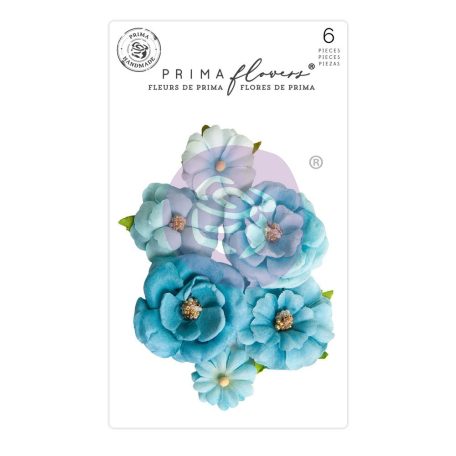 Virág díszítőelem , Aquarelle Dreams Watercolor Dreams/ Prima Marketing Flowers (1 csomag)