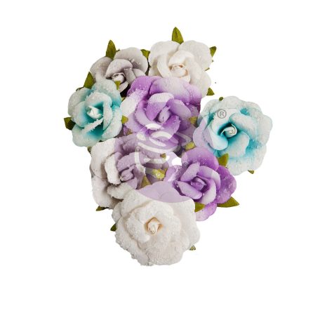 Virág díszítőelem , Aquarelle Dreams Sweet Surrender/ Prima Marketing Flowers (1 csomag)