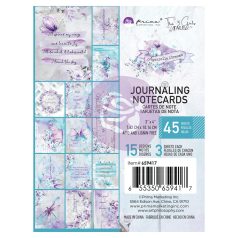   Komment kártya  3x4 Inch, Aquarelle Dreams / Prima Marketing Journaling Cards (45 lap)