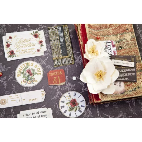 Kivágatok , Magnolia Rouge / Prima Marketing Ephemera (1 csomag)