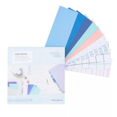 Papírkészlet - címkékhez ,  / NV Label Block (1 csomag)