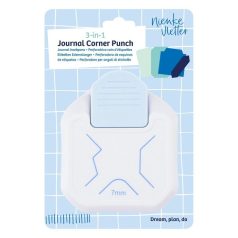 Saroklyukasztó , 3-in-1 Journal  / NV Corner Punch (1 db)