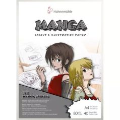 Rajztömb , A4 / Hahnemühle Manga (1 db)