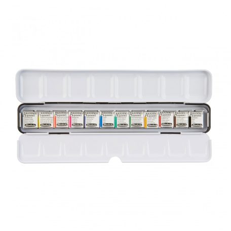 Schmincke akvarellfesték készlet - 12 db  1/2 szilke - fémdobozos - Akademie (1 db)