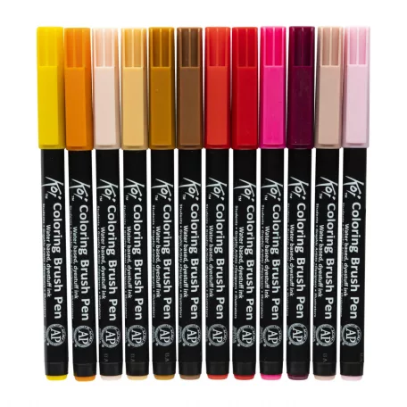 Sakura Koi Ecsetfilc készlet, Color set / Colouring Brush Pen (24 db)