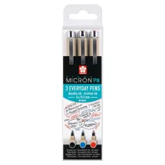 Sakura Pigma Micron PN Rajztoll, Everyday pens (3 db)