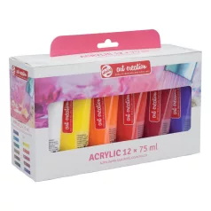   Talens Art Creation akrilfesték készlet - 75 ml - Acrylic colour set (12 db)