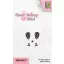 Mini szilikonbélyegző , Pinecones & berries / Nellie's Clear Stamps (1 csomag)