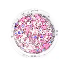   Flitter díszítőelem , Unicorn Sparkle / Picket Fence Studios Sequin Mix (1 csomag)