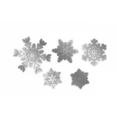   Vágósablon , Sparkling Snowflakes / CC Metal Die (1 csomag)