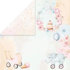   Scrapbook papír 12" (30 cm), Baby Toys 6/ Craft&You Paper (1 ív)