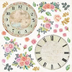   Scrapbook papír / Kivágóív 12" (30 cm), Gone with the Wind 8/ Craft&You Paper (1 ív)