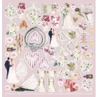 Kivágóív , Lovely Memories / Alchemy of Art Double-sided paper (1 csomag)